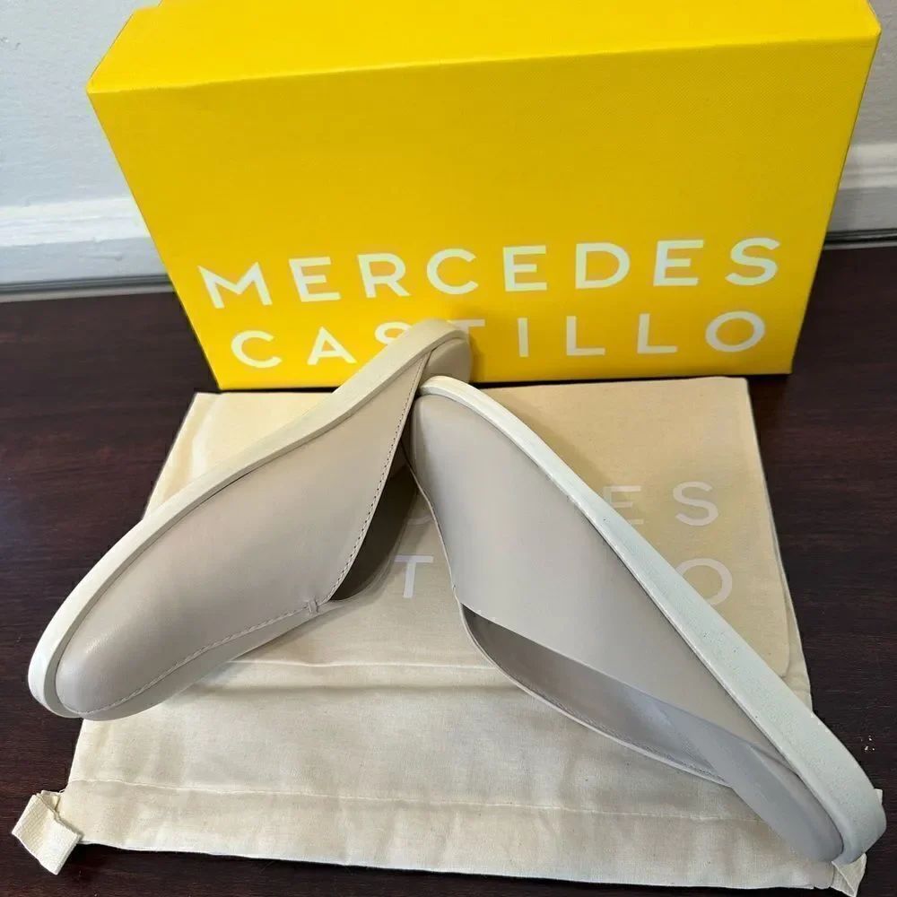 Mercedescastillo Women’s Top Grain Leather Upper/Lining Mule Size Us6/Eu36 Nib — image 7 of 8